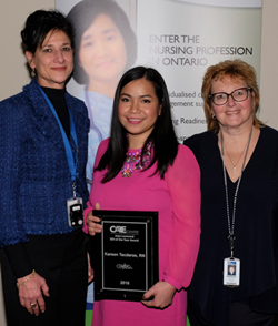 Dr. Vanessa Burkoski – Chief Nursing Executive at Humber River Hospital, Kareen Tacderas, RN, Barb Collins - President & CEO Humber River Hospital