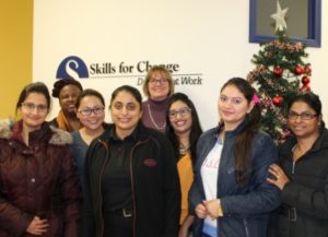 Karen Phair with CARE Centre Brampton Member IENs.